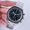 Luxury Mens Watches Designer Quartz Wrist Watches Precision Steel Strap Fashion Trend 44mm Foldbar Buckle Watch