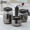 Storage Bottles Bincoo Coffee Bean Jar Food Grade Glass Sealed Container Of Powder Vacuum