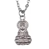 Kettingen Guanyin Boeddha Ketting Hanger Dubbele Gelaagde Ketting Boeddhistische Hoofd Hamsa Hand Choker Vrouwen Sieraden Vintage Gift Bijoux