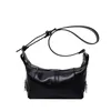 Evening Bags Small Leather Crossbody For Women 2023 Punk Style Female Underarm Shoulder Bag Handbags And Purses