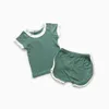 Clothing Sets HITOMAGIC Kids Summer Clothes Boys Girls Toddler Outfits Shorts 2 Piece Set Little Girl Baby 230608