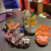 Sandals Melissa Childrens Boys Girls Jelly Shoes Summer Kids Colorful Hollow Lightweight Canvas Button Beach HMI126 230608