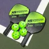テニスラケットピクルボールパドルラケットセットポプラノンズスリップピックウルトラクッションラケット、子供用アルドゥルド230608の4つのボールトレーニング