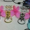 Colliers pendentifs% Tour de cou en vinyle transparent fait à la main rose violet Harajuku mignon Kawaii en couches O collier rond en PVC T230609