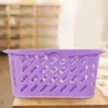 Storage Bags Supermarket Shopping Basket Bathroom Organizer Practical Home Cart Wagon Double Handles Baskets Mall Portable Household