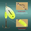 Iscas FISH KING Metal Isca de Pesca 4g 4.8g 7g 10g 14g Spinner Bait Alta Qualidade Hard Iscas Agudos Gancho Equipamento de Pesca Para Pike 230608