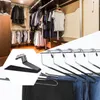 Hangers Hanger For Pants 10Pcs Strong And Durable Metal Slim & Space Saving Non-Slip Closet Organizer Jeans Clothes Trousers