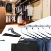 Cabides Cabide Para Calças 10 Pçs Forte E Durável Metal Fino Economia de Espaço Antiderrapante Organizador de Armários Jeans Roupas Calças