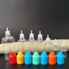 Bouteille en plastique Eliquid 5ml 10ml 15ml 20ml 30ml 50ml PET Bouteilles à l'épreuve des enfants Rbica