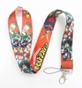 New 50pcs cartoon Japan My Hero Academia lanyard Neck Strap Lanyard Mobile Phone Key Chain ID Badge Key Chains Wholesale 2024