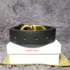 2,0 cm 2,8 cm 3,4 cm Digner Small-mistbälten Kvinnor Fashion Belts Läder Läder Casual Jeans Alfabetmönster axelband Välj 7 färger med låda