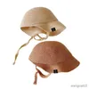 Cappelli Cappelli Nuovi Bambini Cappello a secchiello di paglia per ragazze Ragazzi Cappelli estivi Protezione a tesa larga Bambini Berretto da sole Roba per bambini per 2-5 anni