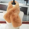 Scarves Korean Style Fashion Warm Neck Brace Fake Collar Double Sided Imitation Fur Fluffy Thicken Travel Women's Scarf A27