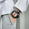 Montres-bracelets Mode Quartz Hommes Ins Style Montres Casual Bande De Silicone Hommes Montre Étudiant Garçons Horloge Carrée