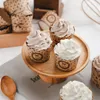 Pişirme Kalıpları 50 PCS Cupcake Paper Cups Sargı Pişirme Bardak Seti Pastane Partisi Malzemeleri Düğün Pastası Kalıp Çörek Cupcake Astarlar 230608