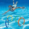 Acessórios para piscina 4 peças Anéis de mergulho Anéis de natação subaquático Brinquedo de piscina para crianças 230608