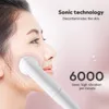 Outils de nettoyage Accessoires Brosses de nettoyage électriques Masseur de visage Silicone Rechargeable Sonic Roller Brush Blackhead Remover Pore Cleaner 230608