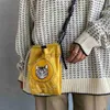 Akşam çantaları kaplan işlemeli eko tote çanta top naylon çanta mini alışveriş cüzdanlar Markalar Tasarımcı Çanta Kadınlar Halat Saplama Omuz Çantası J230609