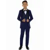 Suits Boys Solid Color Suit Three Piece JacketPantsVest 2023 High Quality Male Children Wedding Prom Formal Set sdfewf 230608