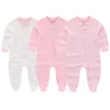 Rompers born Baby Boys Spring Clothes for Girls Long Sleeve Ropa Bebe Jumpsuit overalls Clothing Kids Outfits 230608
