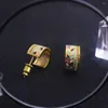 Серьги для ожерелья устанавливают FS Brand Exclusive Clothing Color Emamel Jewelry Ladies Элегантный классический подарок (серьги ожерелья)