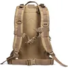 Outdoor-Taschen Militärischer taktischer Rucksack 3 Tage Assault Pack Army Molle Bag 35L Großer wasserdichter Wandercamping-Reiserucksack 600D 230608