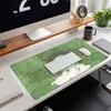 Mouse Pads Bilek Yeşil Bitki Büyük Oyun Gamer Mouse Pad Boyutu Ofis İçin Uzun Masa Masası Yatak Odası için Genç Kızlar İçin