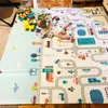 Play Mats XPE Baby Mat 180120m Foldable Kids Crawling Toys for Children Room Decor Gym Activity Educational Carpet Rug Puzzle 230608
