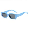 New Girls Boys Cute Rectangle Cartoon Small Sunglasses Children Retro Square Eyewear Outdoor UV400 Baby Shade Glasses