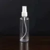 100 мл прозрачного пластикового парфюма. Атомийзер пустые пластиковые бутылки дезинфицирующие средства 100 мл.