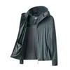 Мужские куртки Summer Upf 50 UV Praints Men Code Coats Scood Sun Speration Hestorable Cool Thin Wurse Plus Casual 230608