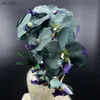 Dekorativa blommor kransar Sunmade 10 Heads Big Artificial Orchid Butterfly Orchids Home Wedding Decoration Silk Artificial Flowers Flores Artificales 230608