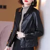 Women's Jackets 2023 Women's Leather Coat Spring And Autumn Fashion Foreign Style Jacket Top