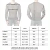 Camisetas de hombre malla blanca ver a través de rejilla camiseta hombres Sexy manga larga transparente camiseta Homme Hip Hop Streetwear Camisetas 230608