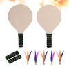 Tennisrackets 1 Set Kinderen Badminton Paddle Strand Speelgoed Racket Racquetball 230608