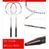 Rakiety badmintona ultralight rakieta z aluminiowym wielokolorowym zestawem profesjonalnego treningu nylonowego Nylon Netting 230608