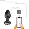 Vibrator Anal Plug Sex Toy Butt Plug Anale Tail Toy For Adults 18 Sexuell prostata Massager Men Plug Buttplug Vibration Män kvinnor L230518