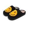 Smerso di lightning unisex Design Design Slifori Happy Face Winter Slides Cute Kids Sandals Slifori da casa peluche