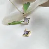 Charms Retro Healing Mała Mother of Pearl Charm Wiselant Piękna gwiazda Naturalna Abalone Shell Pendants DIY Jewelry