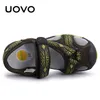 Sandalen UOVO Foorwear Merk Zomer Strand Jongens En Meisjes Schoenen Ademend Casual Sport Slippers Peuter #2535 230608