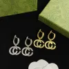 2024 Designer de luxe Bijoux Boucle d'oreille Mode G Stud Boucles d'oreilles cadeau de mariage avec boîte Meilleure qualité