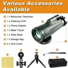 15x50 Monocular Telescope For Smartphone - High Powered Monoculars For Adults Kids Friends With Phone Holder Tripod