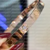 Vente chaude Classique Vintage Designer Bracelet De Luxe unisexe 4mm Or et Argent Or Rose Bracelet Bijoux Accessoires Dames Designer bracelet Cadeau Donner