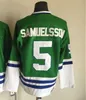 カスタムHartfordWhalers1991-1999 Movie Retro CCM Hockey Jersey 1 Liut 5 Samuelsson 9 Howe 10 Francis 11 Kevin Dineen 15 Dave Tippett 16 Patrick Verbeek