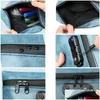 Storage Bags Firedog Waterproof Smoking Smell Proof Bag Leather Tobacco Pouch With Combination Lock Herb Odor Stash Container Case D Dh1Wv