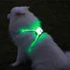Harnais cc simon dentelle collier de chien de mariage fournisseur d'usine multicolore brillant nuit LED harnais pour chien