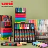 علامات uni posca graffiti acrylic paint drawing pen set pens art ultra fine nib pc pc1m pc5m aterationery supplies hfuy 230608