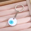 Portachiavi portachiavi turco Evil Eye Portachiavi donna uomo smaltato Lucky Blue Eye Bag Car Box Phone Charm portachiavi