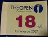 Von Padraig Harrington signiertes, signiertes, signiertes Auto zum Sammeln. MASTERS Open-Golf-Pin-Flagge