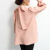 Women's Blouses TEROKINIZO Stand Collar Bow Knot Blouse Women Long Sleeve Casual Loose Shirts Female Arrival Japan Style Tops Femme Blusas